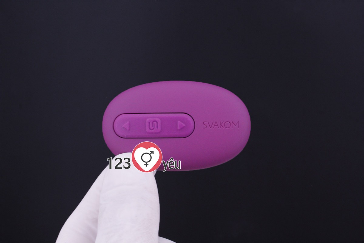 Máy rung kích thích hậu môn Svakom Julie 5 chế độ rung điều khiển từ xa 10