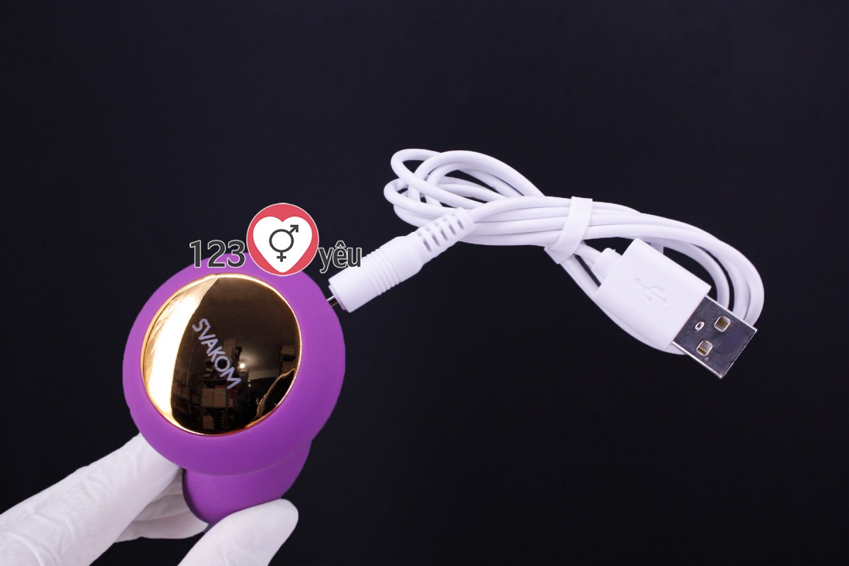 Máy rung kích thích hậu môn Svakom Julie 5 chế độ rung điều khiển từ xa 11