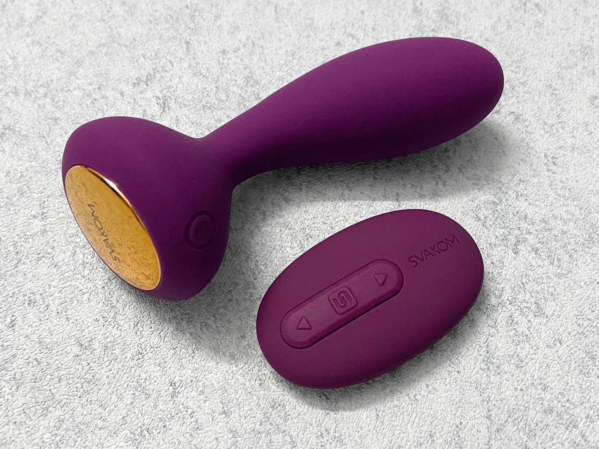 Máy mát xa rung kích thích hậu môn Svakom Julie 5 chế độ rung điều khiển từ xa