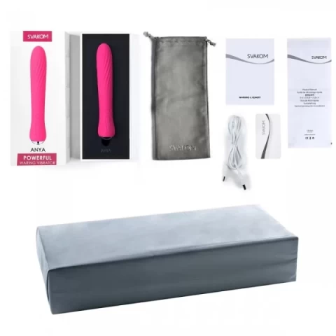 Máy mát xa điểm G cao cấp Svakom Anya rung 5 chế độ hàng USA