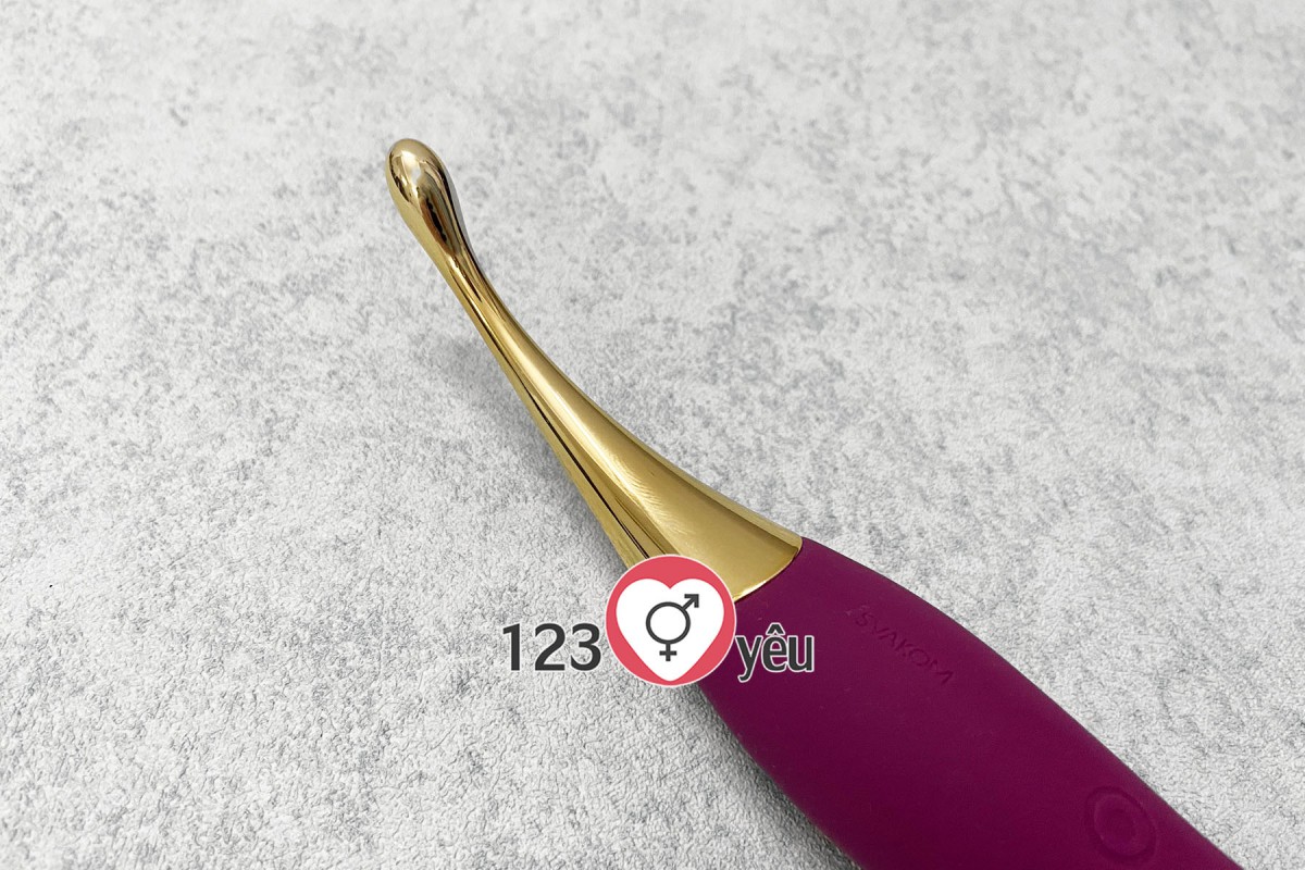 Máy massage đi&ecirc;̉m G cao c&acirc;́p Svakom Beatrice 2 đầu rung phụ kiện 3