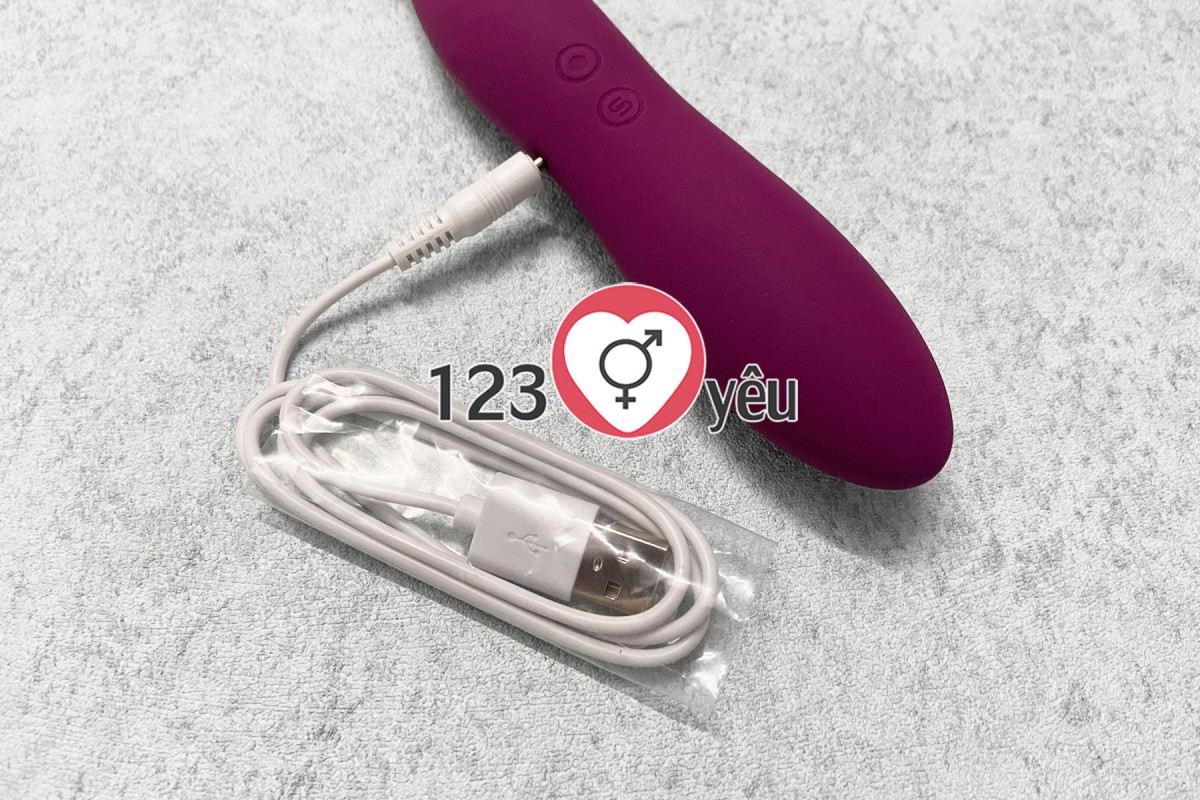 Máy massage đi&ecirc;̉m G cao c&acirc;́p Svakom Beatrice 2 đầu rung phụ kiện 5