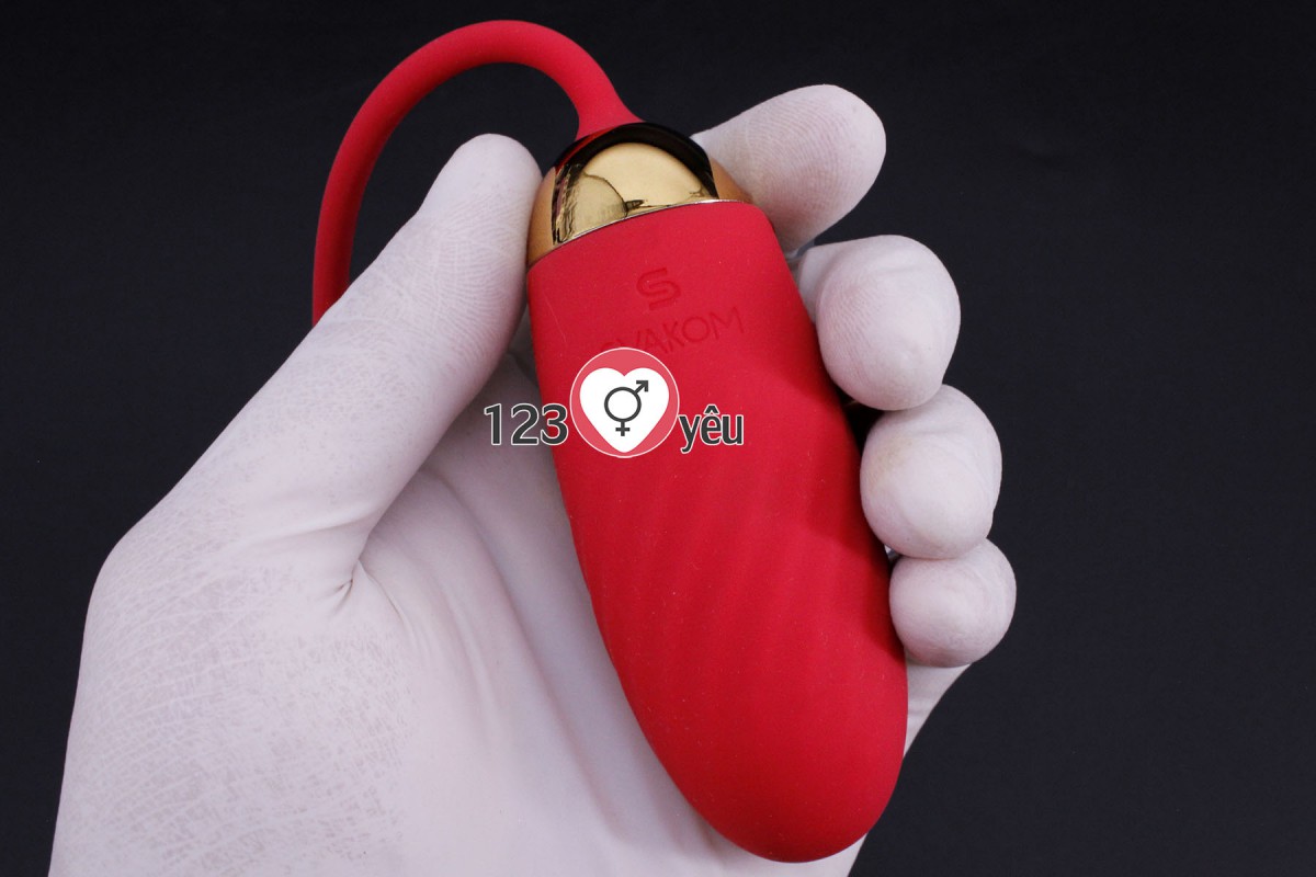 Trứng rung tình yêu Svakom Ella 11 chế độ rung điều khiển Smartphone 3