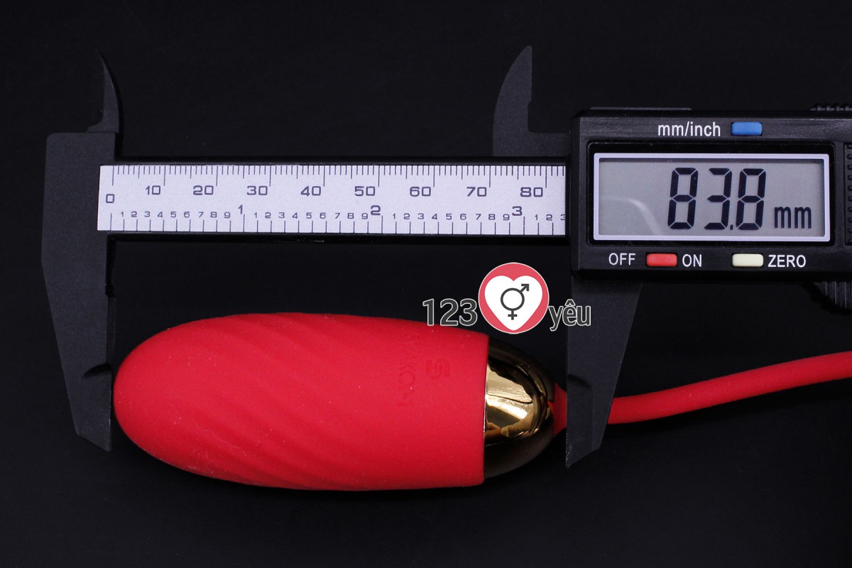 Trứng rung tình yêu Svakom Ella 11 chế độ rung điều khiển Smartphone 6