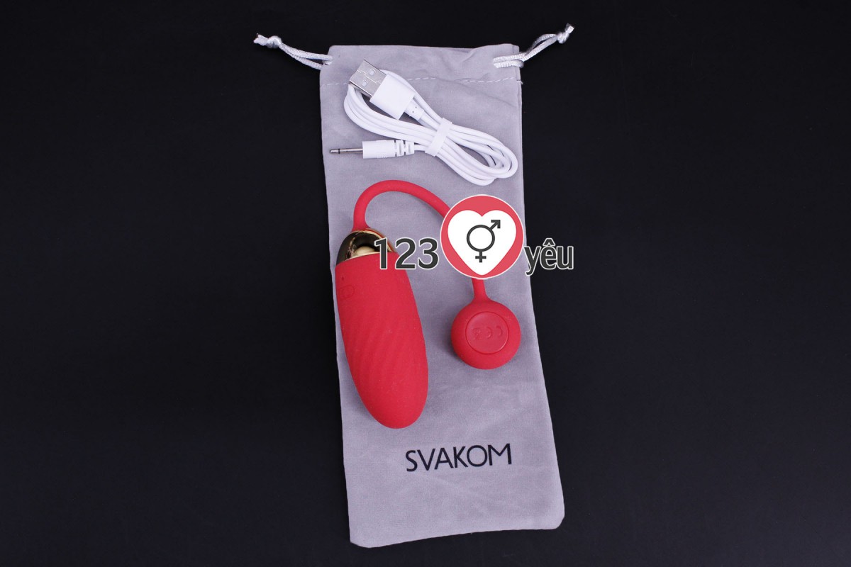 Trứng rung tình yêu Svakom Ella 11 chế độ rung điều khiển Smartphone 11