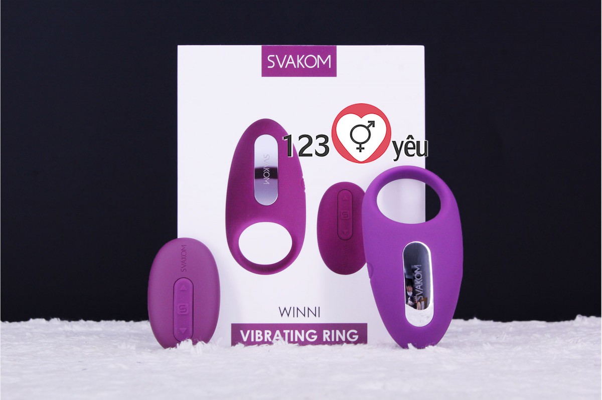 Vòng đeo dương vật Svakom WINNI 5 chế độ rung điều khiển từ xa 3