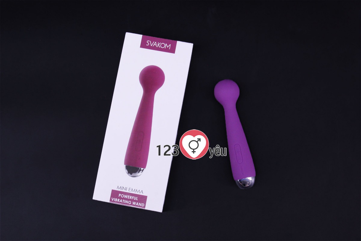 Máy massage điểm G Svakom Mini Emma 6 chế độ rung pin sạc 3