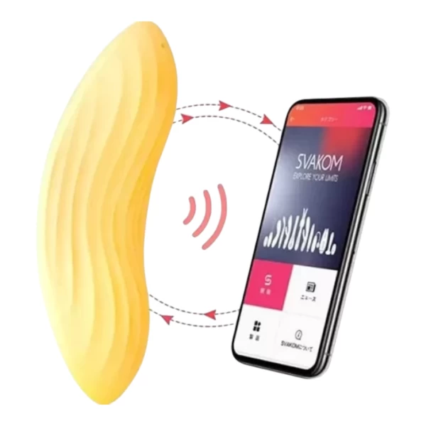 Lưỡi liếm âm đạo Svakom Edeny Echo Neo siêu mềm điều khiển qua app, có quần lót