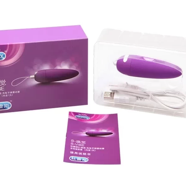Trứng rung tình yêu Durex Krachtige rung 5 chế độ pin sạc