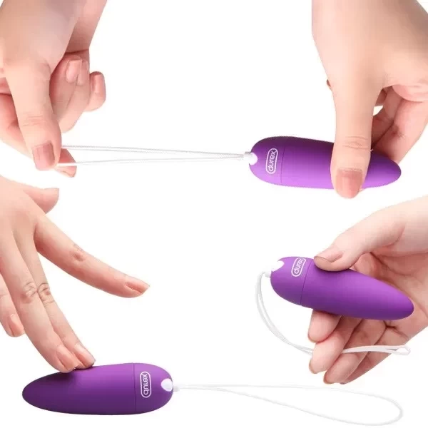 Trứng rung tình yêu Durex Krachtige rung 5 chế độ pin sạc