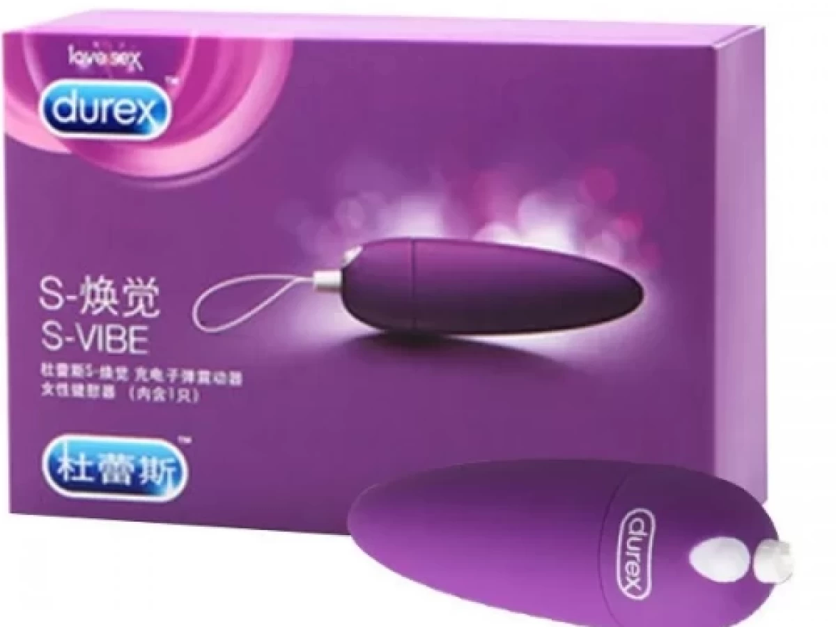 Trứng rung tình yêu Durex Krachtige rung 5 chế độ pin sạc