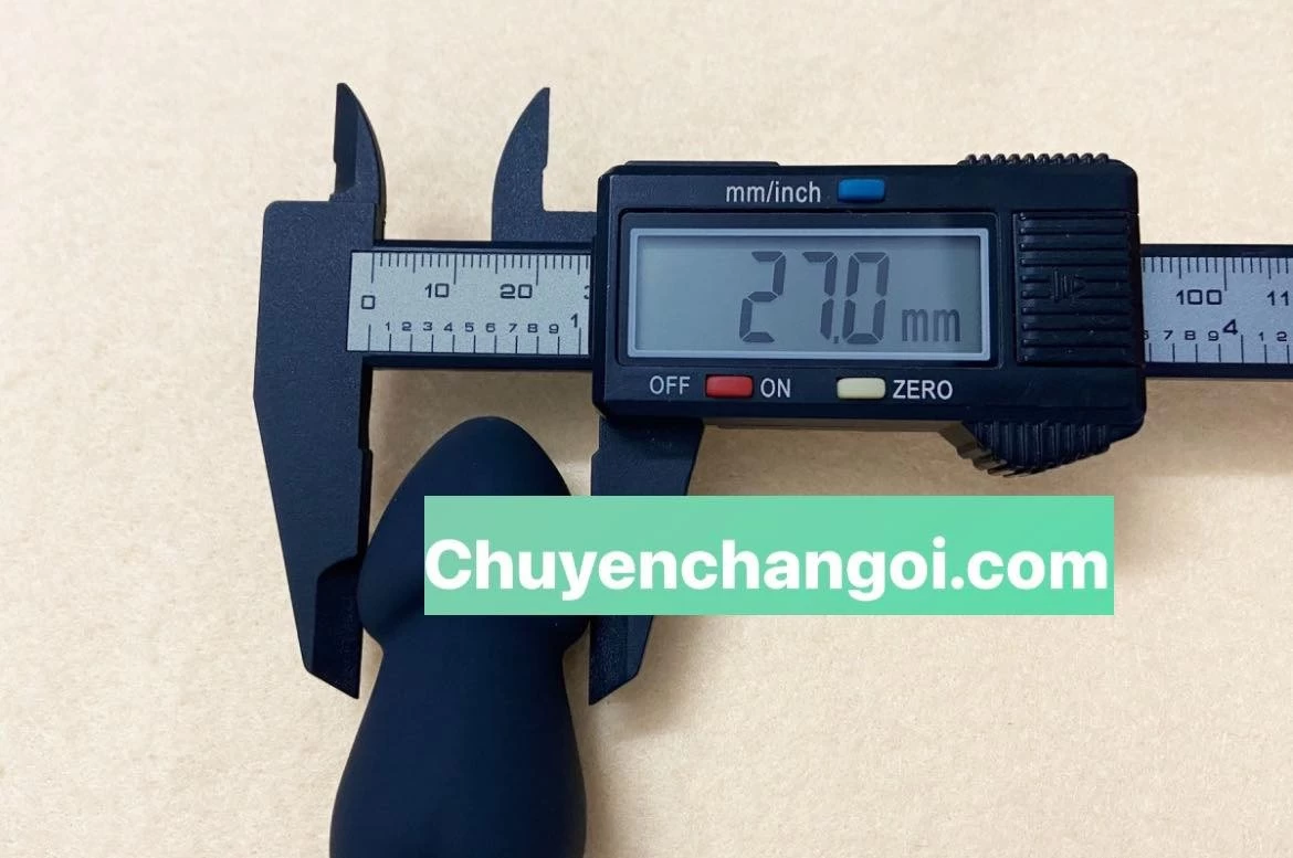 Máy rung mát xa hậu môn 2 nhánh pin sạc