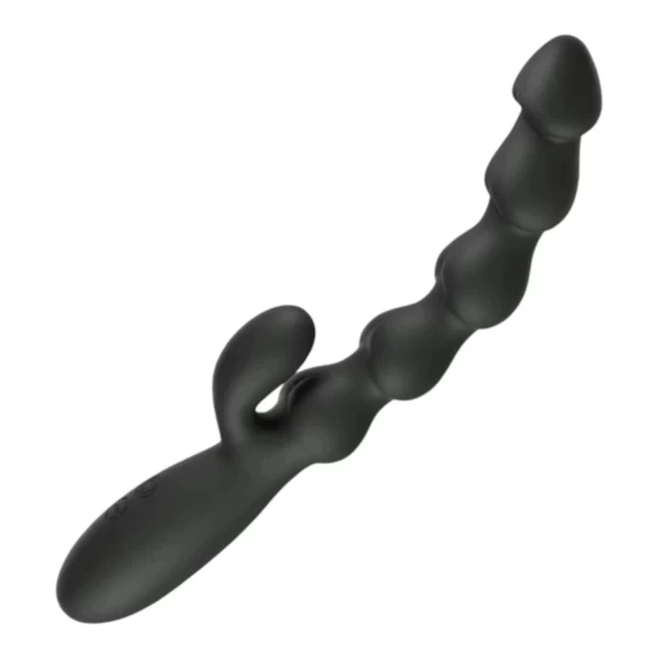 Máy rung mát xa hậu môn 2 nhánh pin sạc