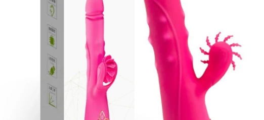 Dương vật giả lưỡi cao cấp Esther bi xoay Rung - Thụt