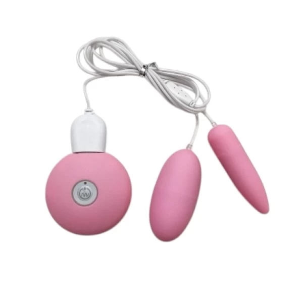 Trứng rung tình yêu 2 đầu MiChao pin sạc