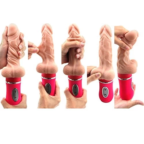 Dương vật giả Ailighter rung, thụt, phát nhiệt