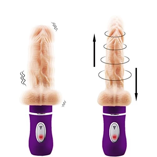 Dương vật giả Ailighter rung, thụt, phát nhiệt