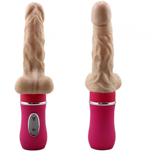 Dương vật giả Ailighter rung, thụt, phát nhiệt