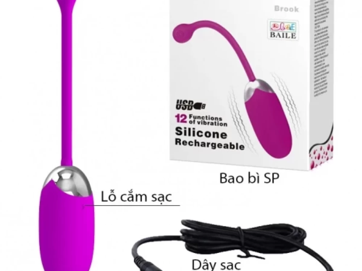 Trứng rung Abner 12 chế độ rung điều khiển bằng Smartphone