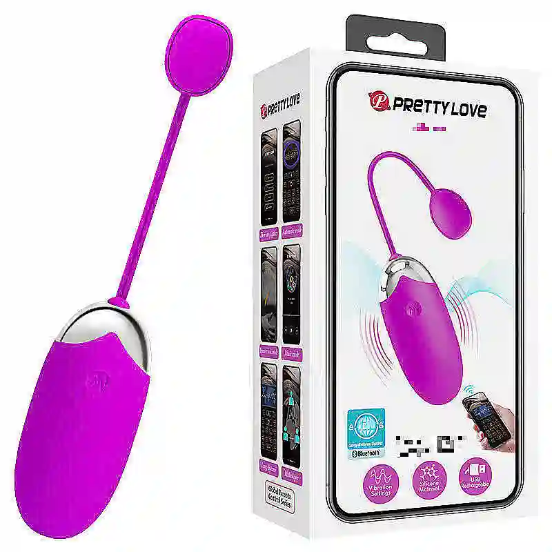 Trứng rung Abner 12 chế độ rung điều khiển aap bằng Smartphone