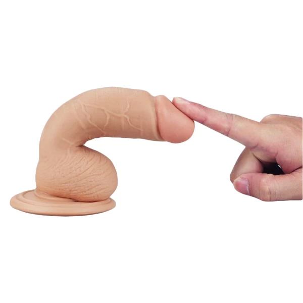 Dương vật giả có đế Lovetoy 7 inch có rung