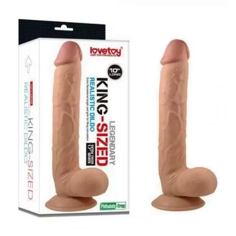 Dương vật giả hàng khủng có đế Lovetoy King size 10 inch