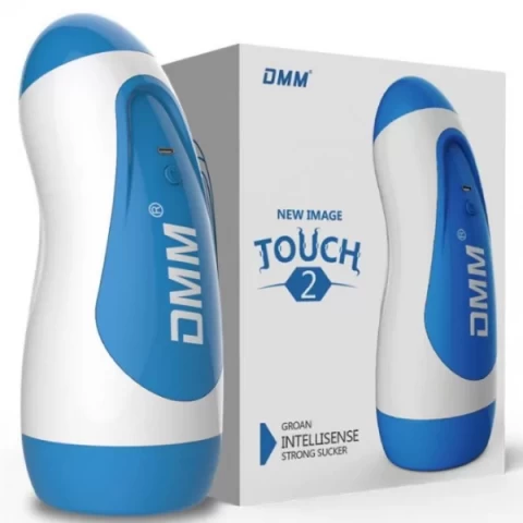 Âm đạo giả có đế DMM Touch 2 rung 10 chế độ và phát tiếng rên