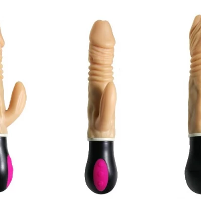 Dương vật giả XinV XL-917 rung, ngoáy, thụt phát nhiệt