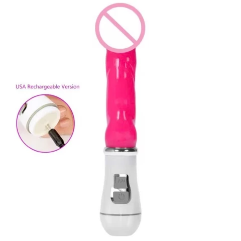 Dương vật giả silicon nhỏ gọn nhiều chế độ rung