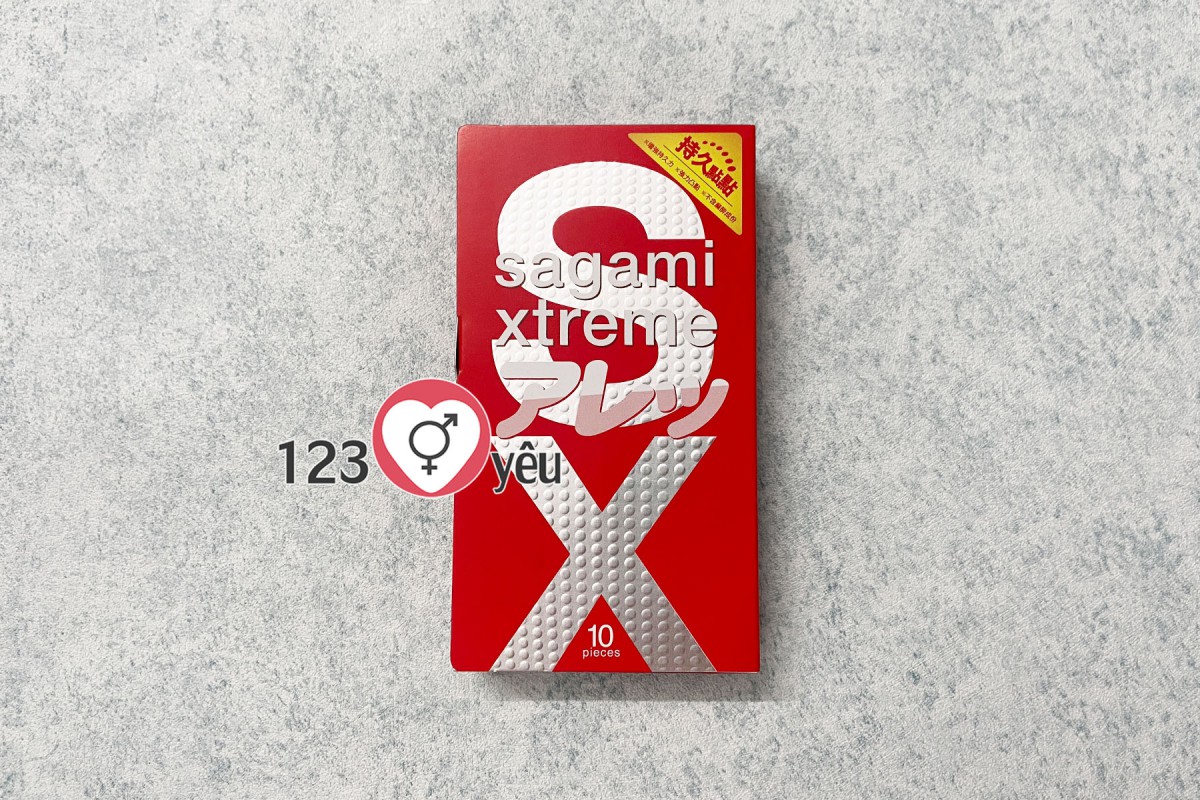 Bao cao su có gai Sagami Xtreme Feel Long 10 bao 2