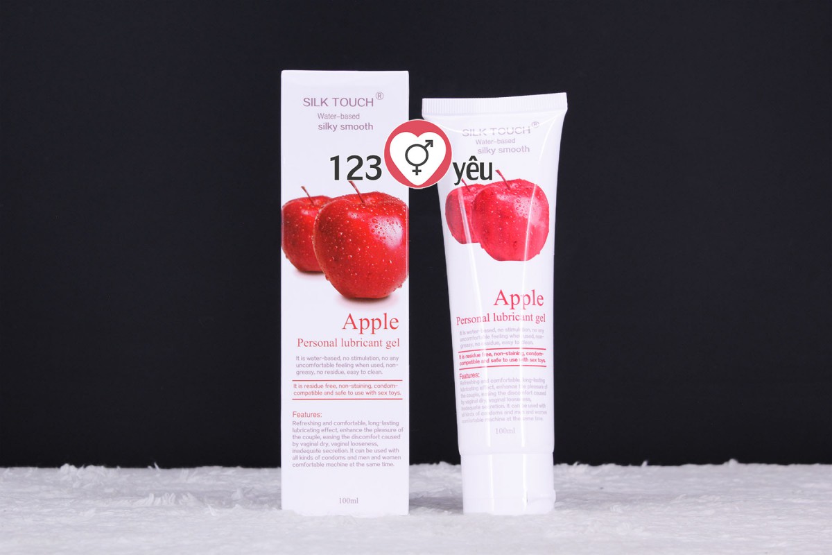 Gel b&ocirc;i trơn hương t&aacute;o 100ml 2