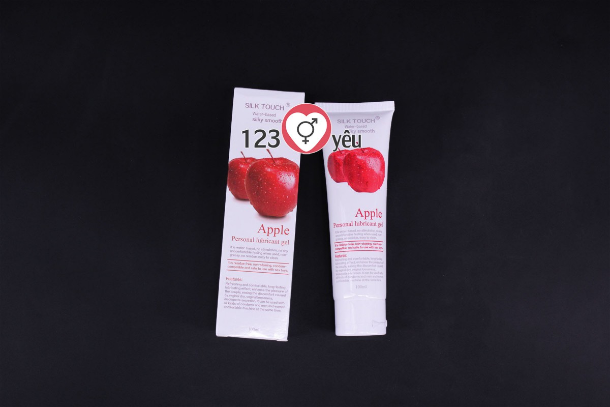 Gel b&ocirc;i trơn hương t&aacute;o 100ml 3