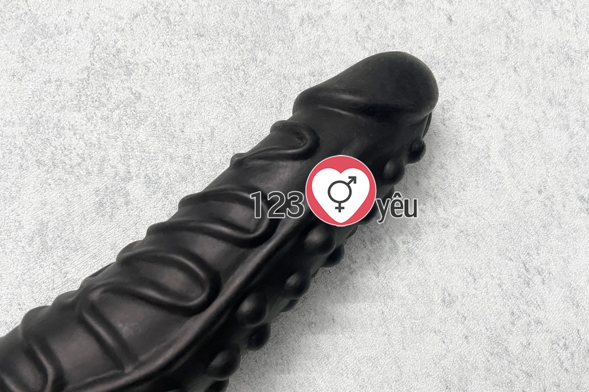 Dương vật giả c&oacute; đế si&ecirc;u khủng 10 inch m&agrave;u Đen 2
