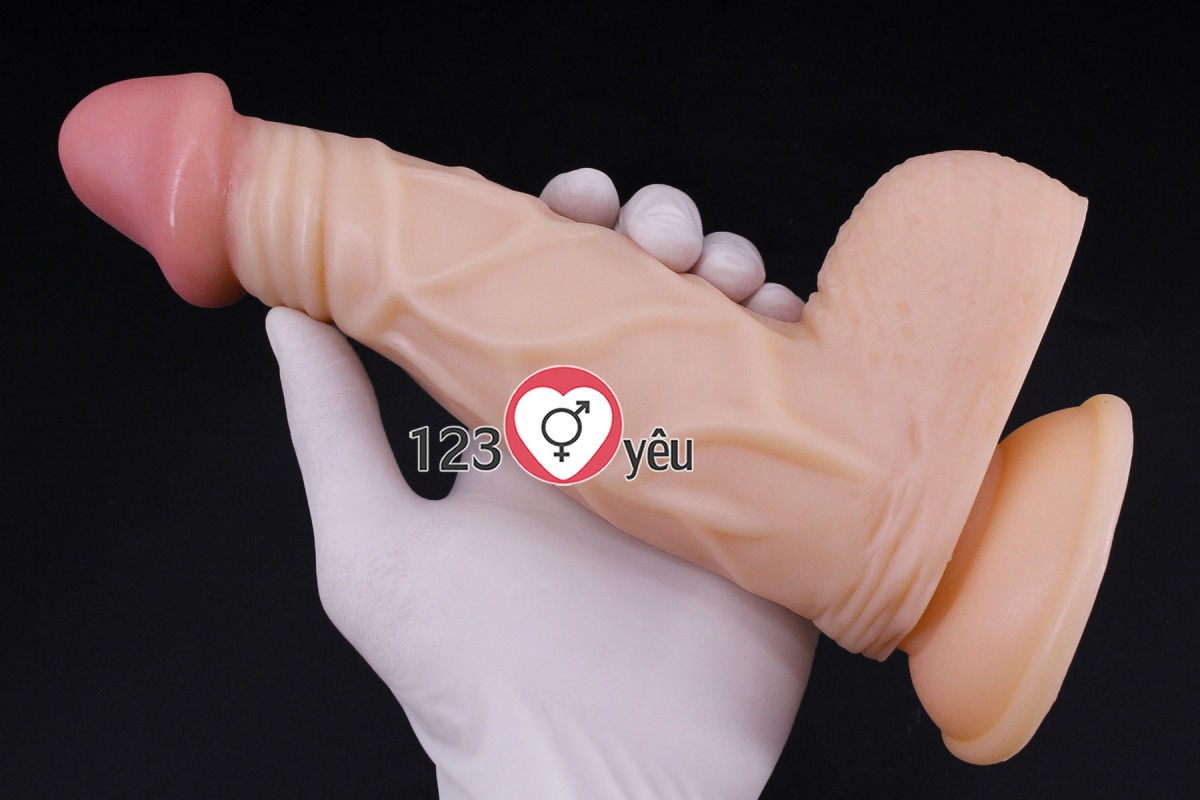 Dương vật giả cao cấp c&oacute; đế Lovetoy 9inch h&agrave;ng khủng rung mạnh 9