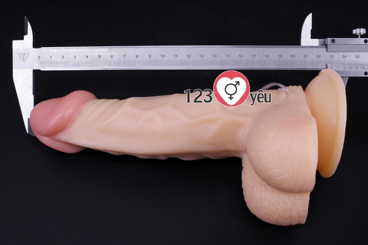 Dương vật giả cao cấp c&oacute; đế Lovetoy 9inch h&agrave;ng khủng rung mạnh 11