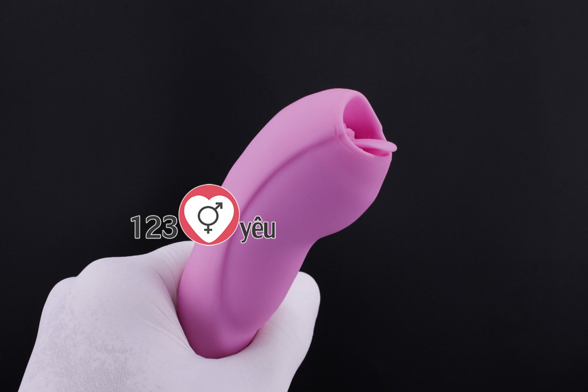 Dương vật giả Dibe lưỡi liếm điều khiển từ xa gắn quần lót 7