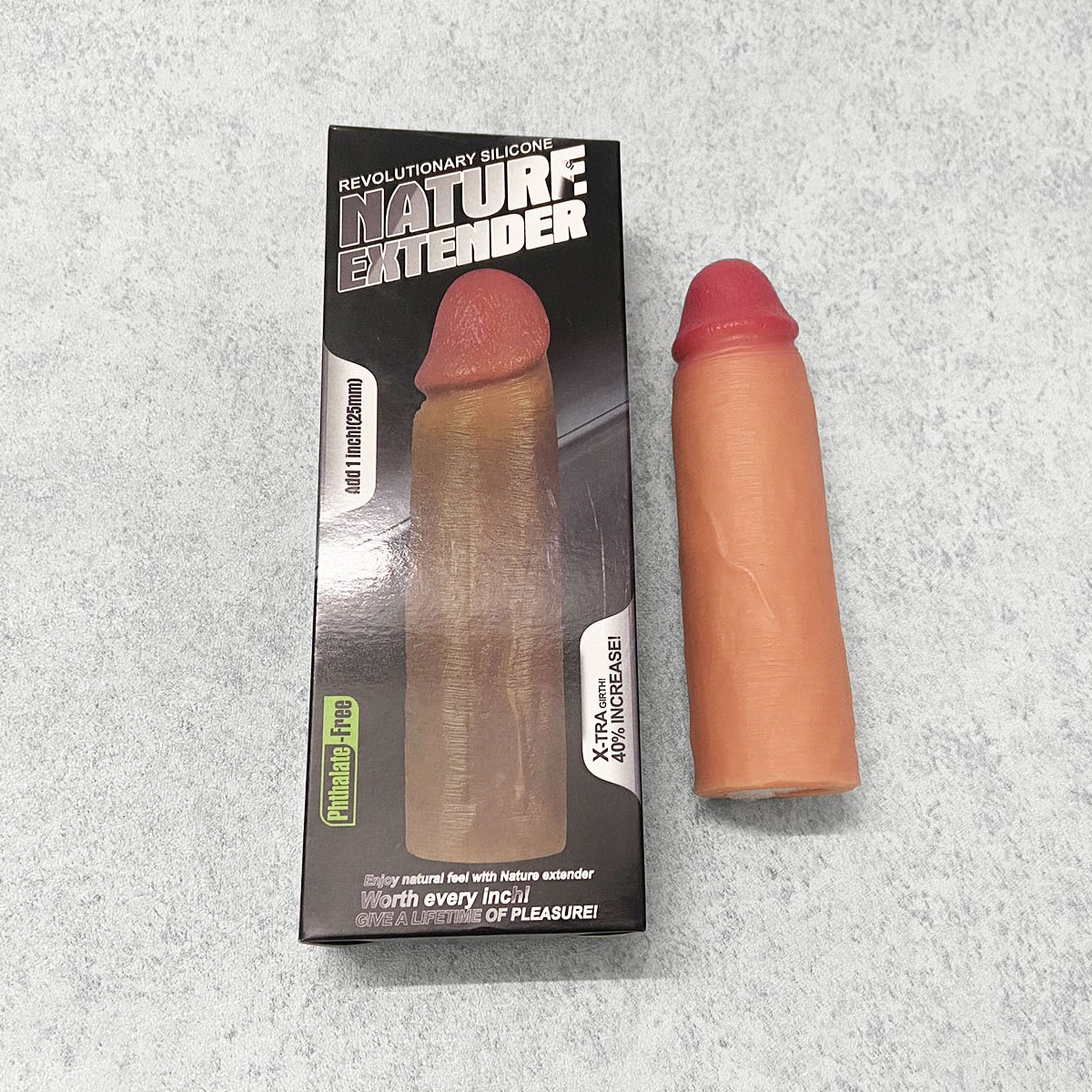 Bao cao su tăng kích thước Lovetoy Nature Extender