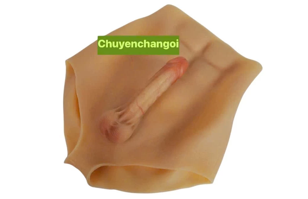 Quần dương vật giả size nhỏ đặc ruột siêu mềm có múi