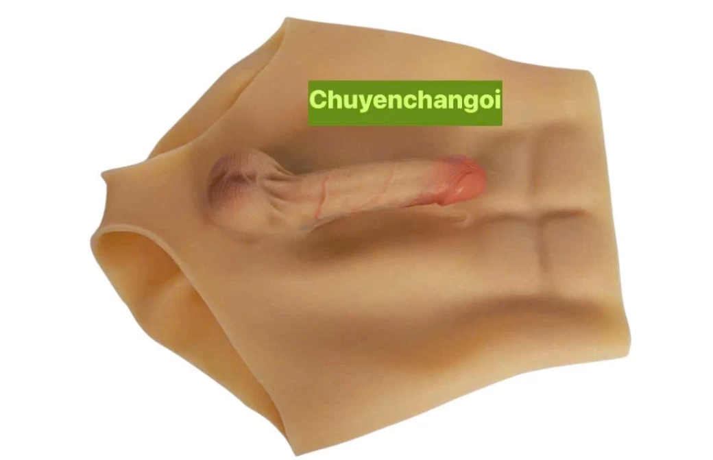 Quần dương vật giả size nhỏ đặc ruột siêu mềm có múi