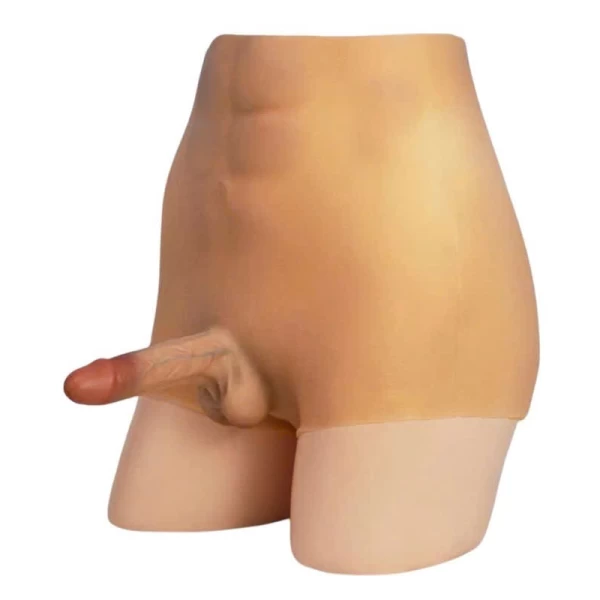 Quần dương vật giả size nhỏ đặc ruột siêu mềm có múi