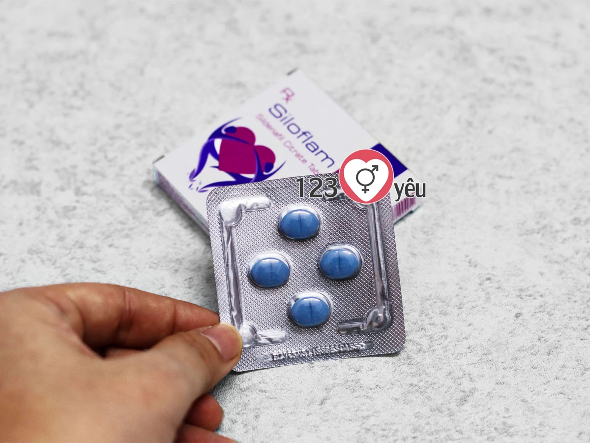 Thuốc cải thiện sinh l&yacute; Siloflam 100mg