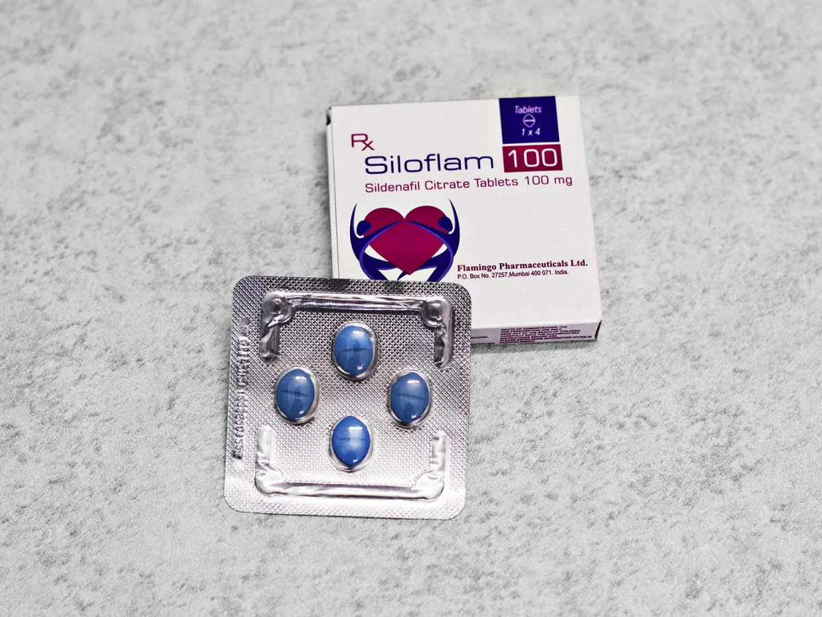 Thuốc cải thiện sinh l&yacute; Siloflam 100mg