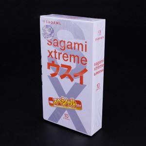 Bao cao su Sagami h&ocirc;̣p 10 chi&ecirc;́c