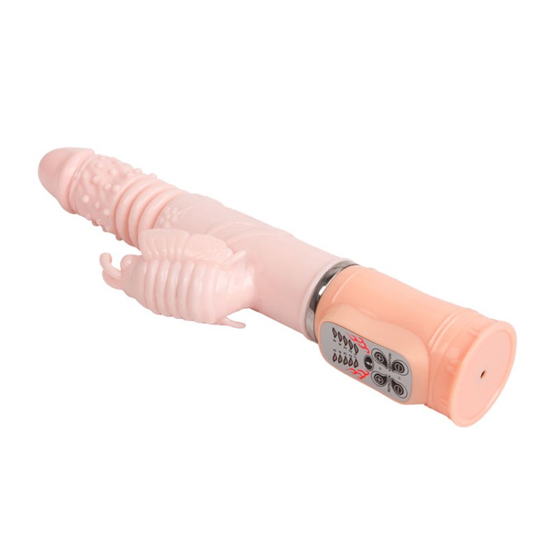 Sex toy dương vật giả phát nhiệt cao cấp pin sạc Wild Butterfly 6
