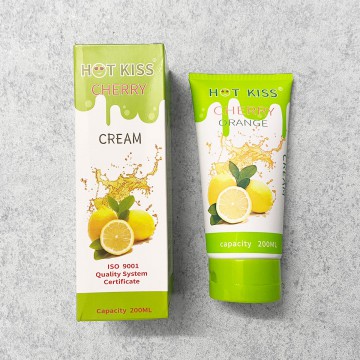 Gel b&ocirc;i trơn Hot Kiss hương cam 200ml