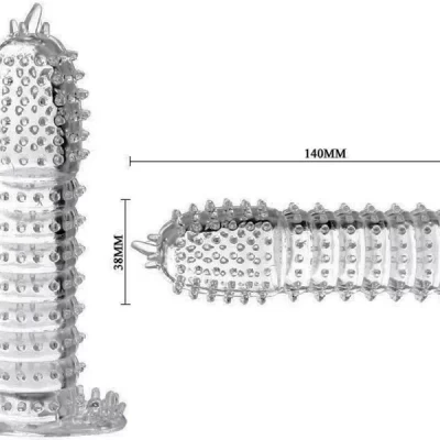 Bao cao su đôn dên có gai Penis Sleeve B045D