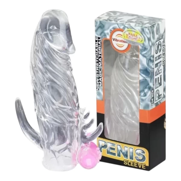 Bao đôn dên tăng kích thước dương vật Penis Sleeve