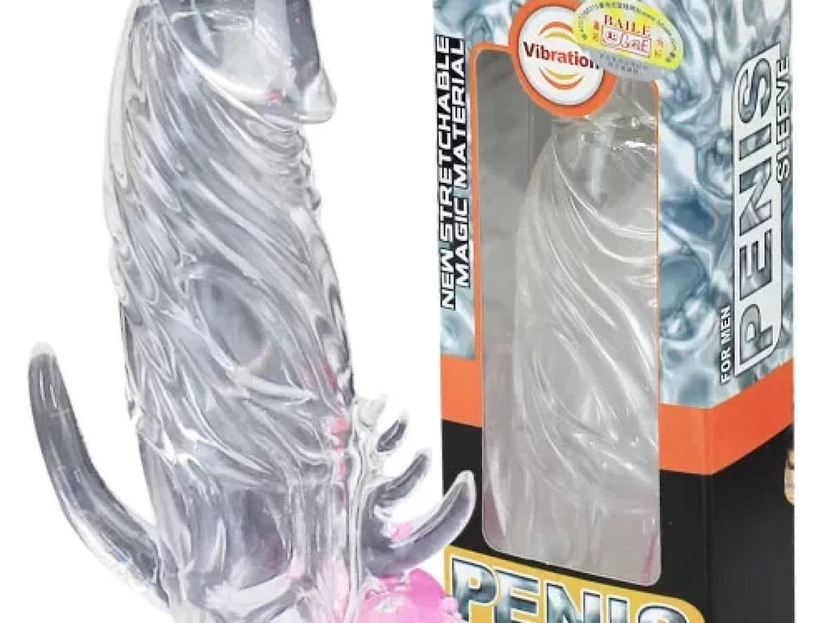Bao đôn dên tăng kích thước dương vật Penis Sleeve