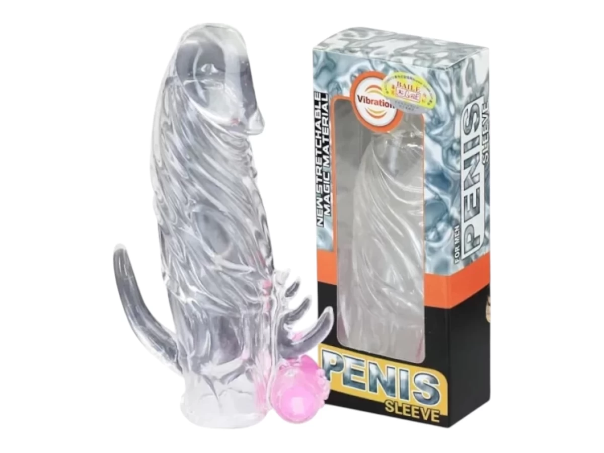 Bao đôn dên tăng kích thước dương vật Penis Sleeve