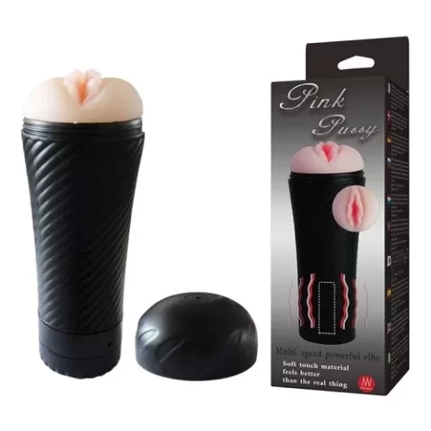 Âm đạo giả đèn pin Pink Pussy có rung giá rẻ